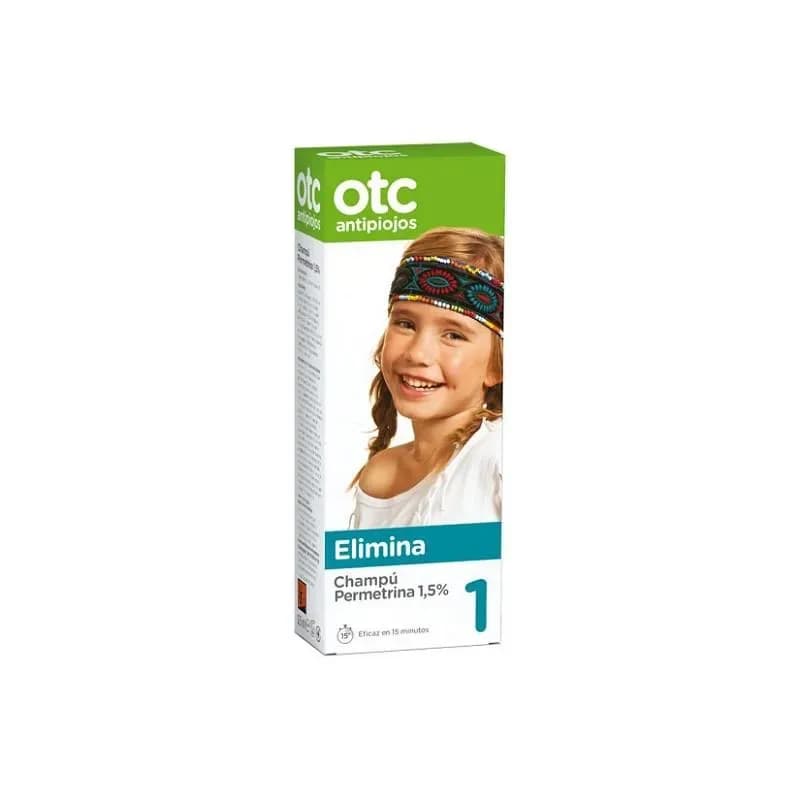 Otc Antipiojos Élimine Le Shampooing À La Perméthrine 1,5 125ml