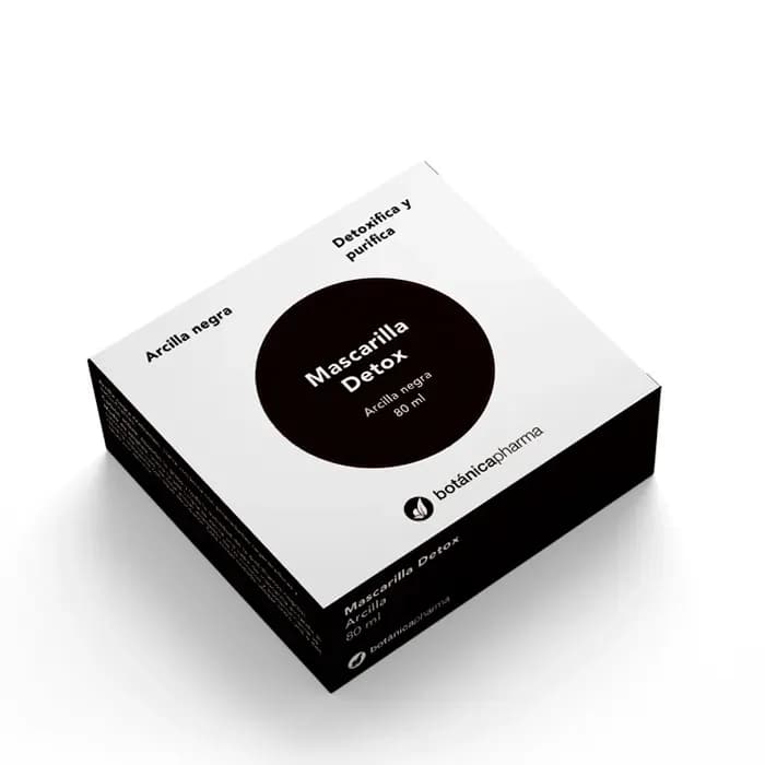 Botanicapharma - Masque détox à l'argile noire 80ml