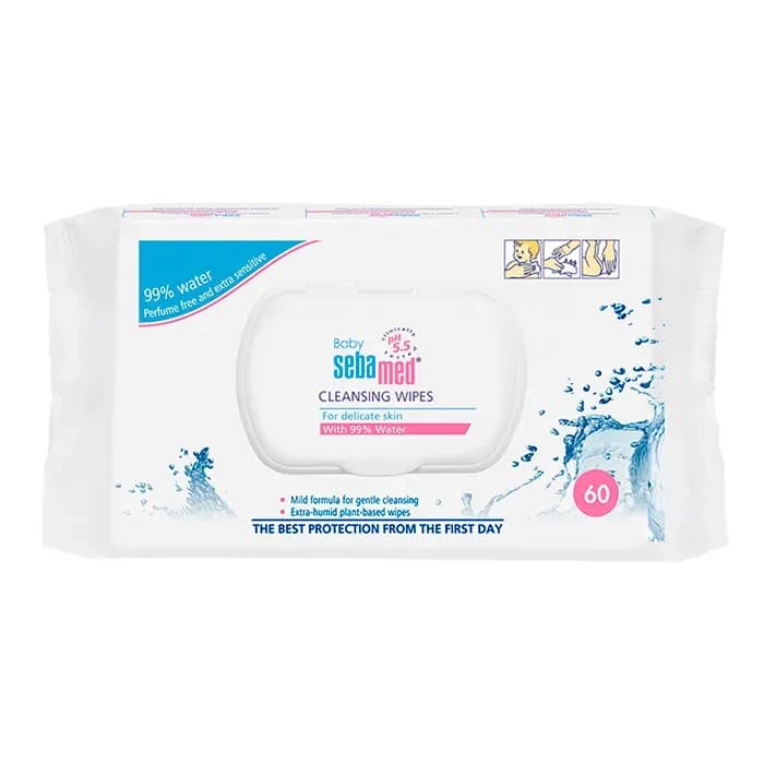 Sebamed Baby Toallitas Limpiadoras 60 et