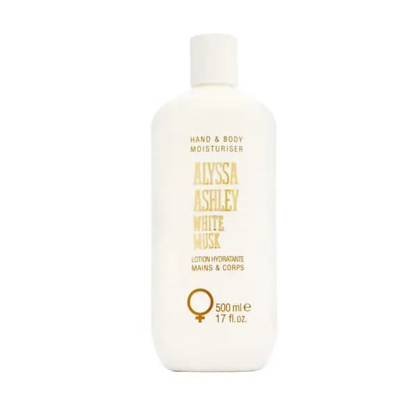 Alyssa Ashley White Musk Lotion Hydratante Mains Et Corps 500ml