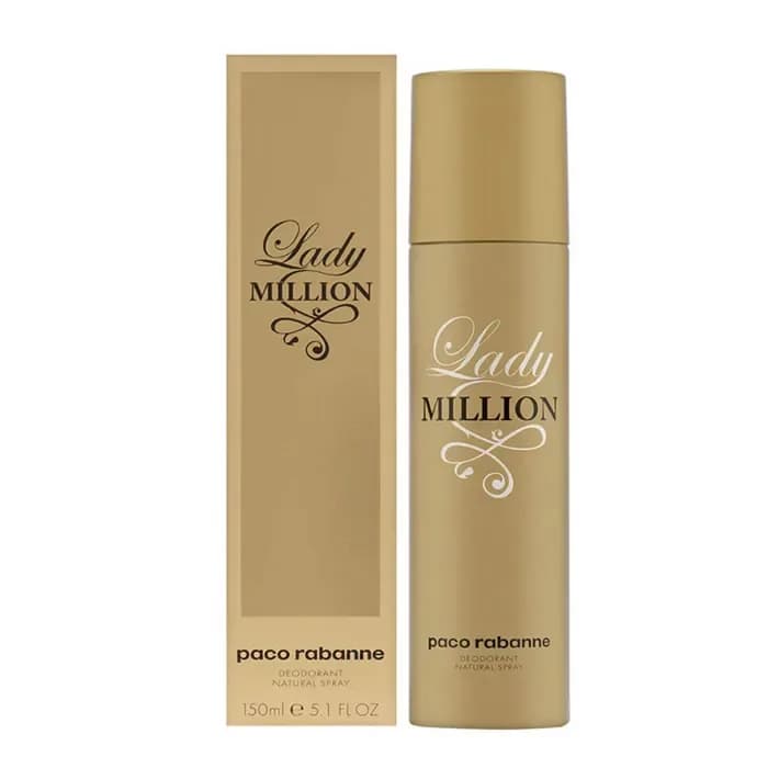 Paco Rabanne Lady Million Déodorant Vaporisateur 150ml