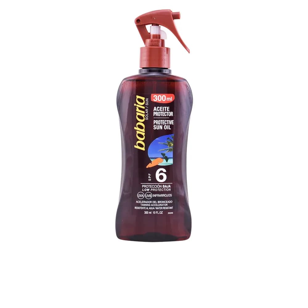 Babaria Huile Protectrice Carotte Spf6 300ml