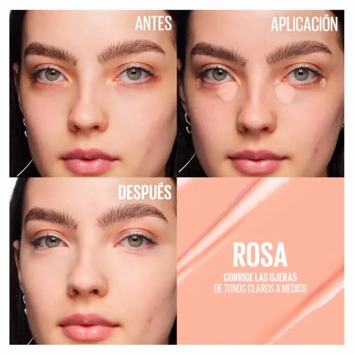 Maybelline Borrador Instant Age Rewind Corrector De Color Rosa 6,8ml