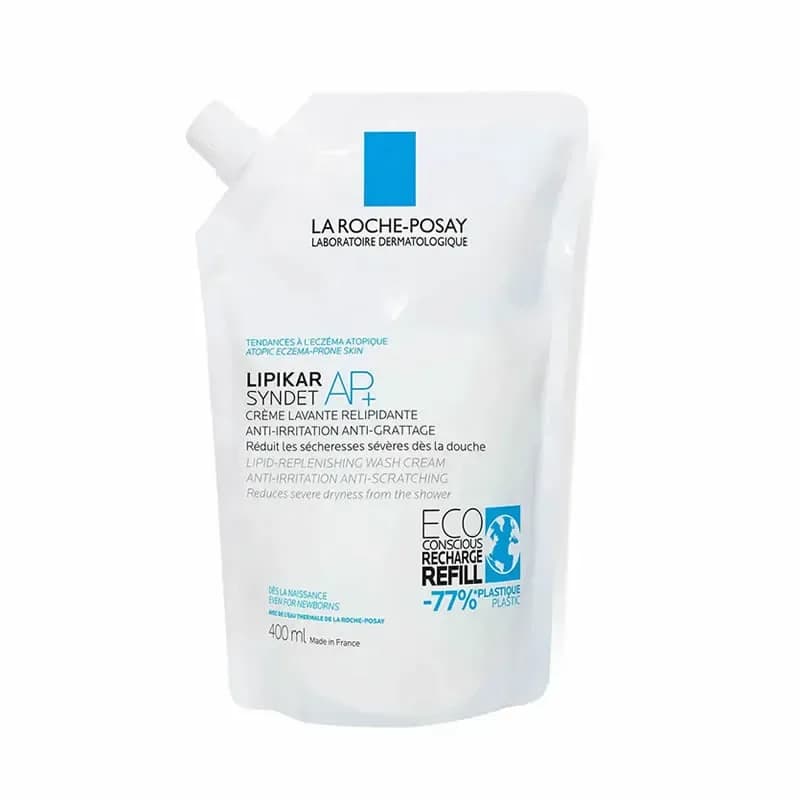 La Roche-Posay Lipikar Crème Lavante Nourrissante Peaux Eczématées Atopiques 400ml