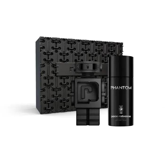 Paco Rabanne Phantom Parfum Eau De Parfum Vaporisateur 100ml Coffret 2 Produits Christmas 2023