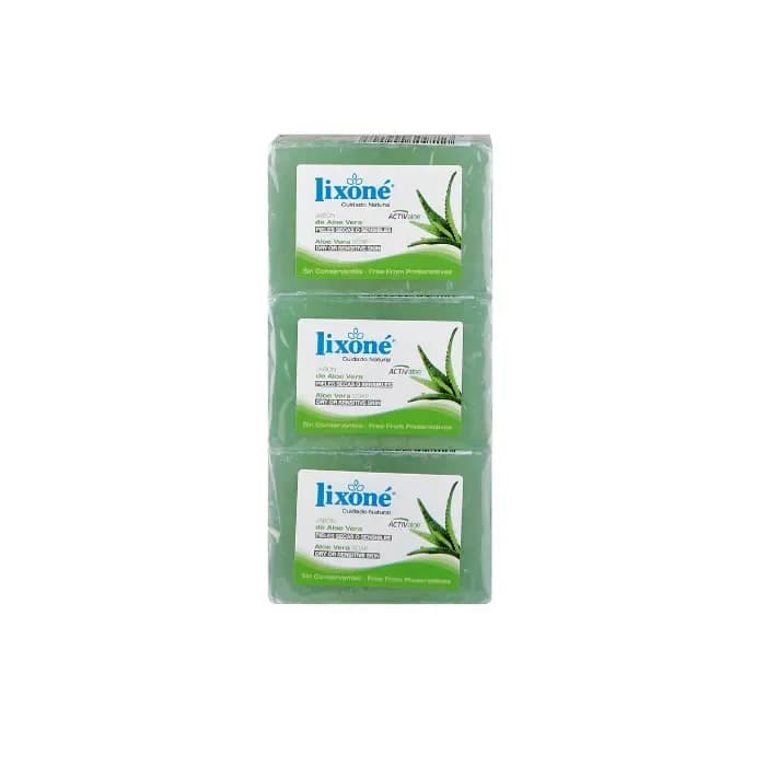 Lixoné Aloe Vera Soap Peau Sèche Ou Sensible 3x125g