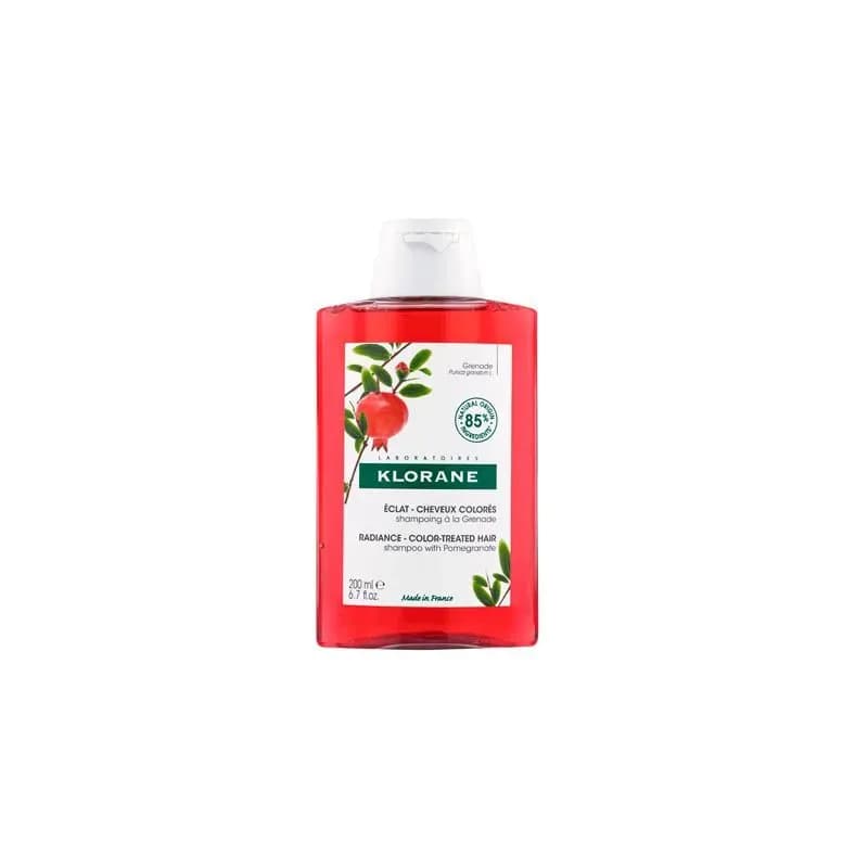 Klorane Shampooing Grenade Cheveux Colorés 200ml