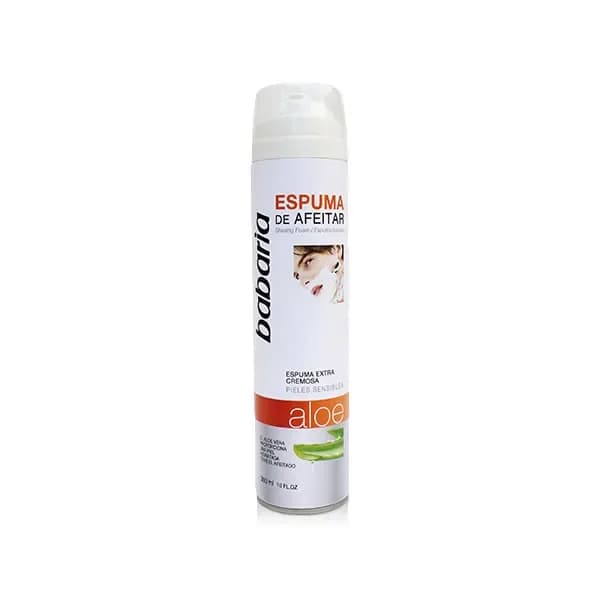 Babaria Mousse À Raser Aloe Vera Peaux Sensibles 300ml