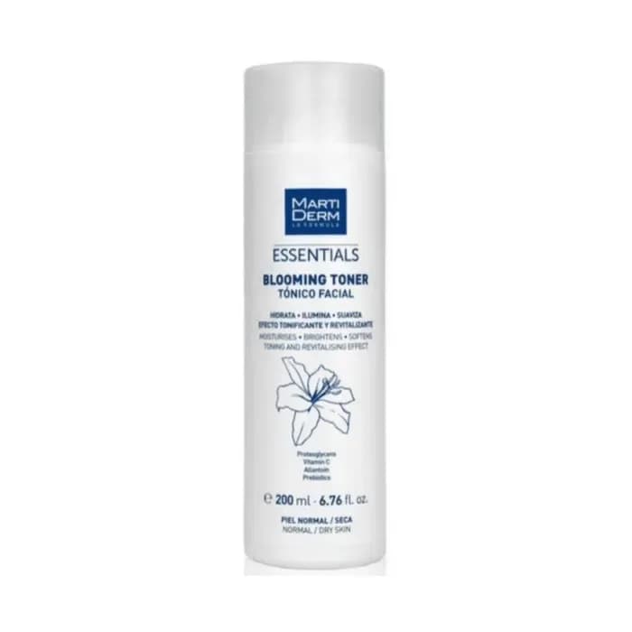 Martiderm Essentials Blooming Toner Peau Normale Sèche 200ml