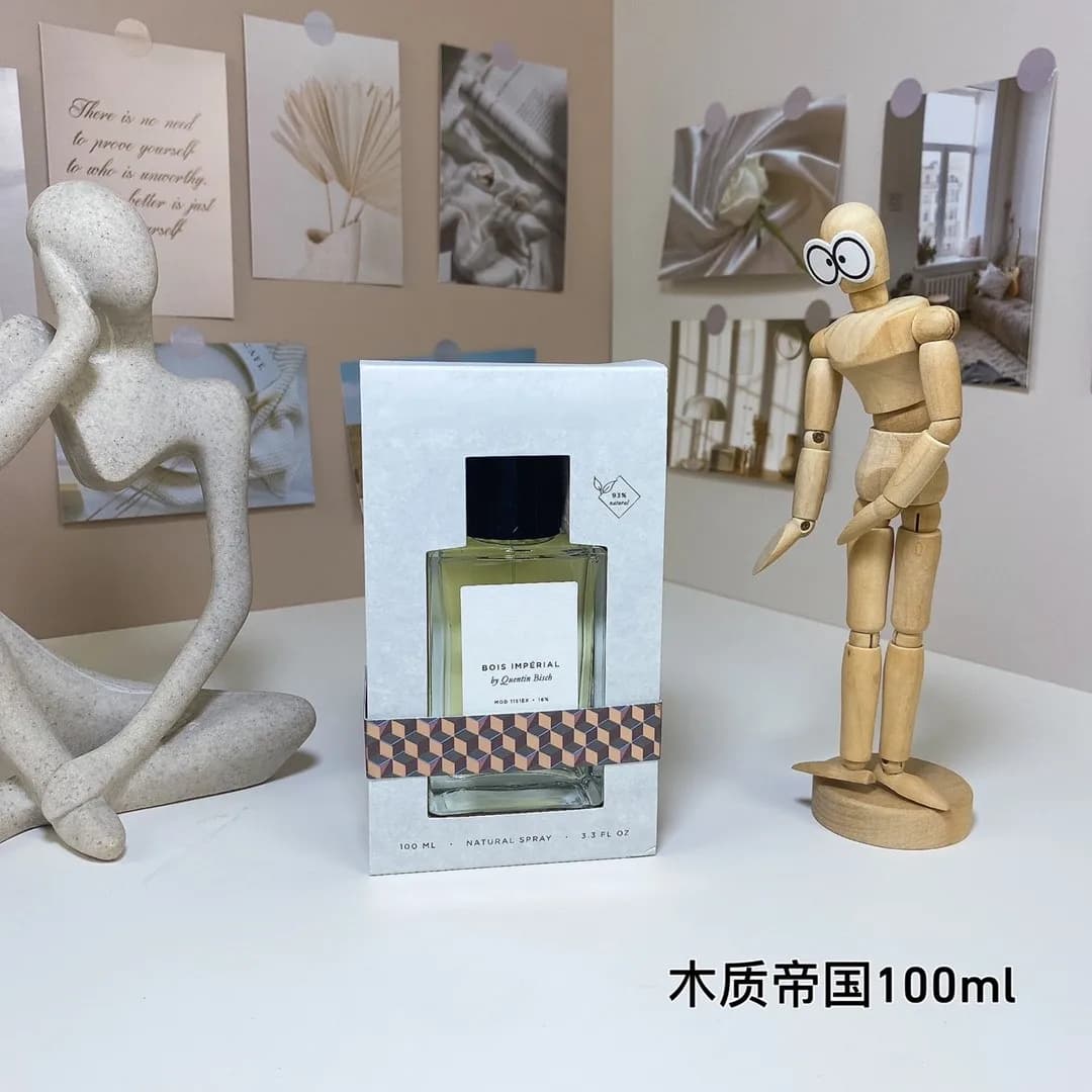 Parfum unisexe de luxe 100 ml, senteur boisée impériale mystérieuse, fragrance premium longue durée 