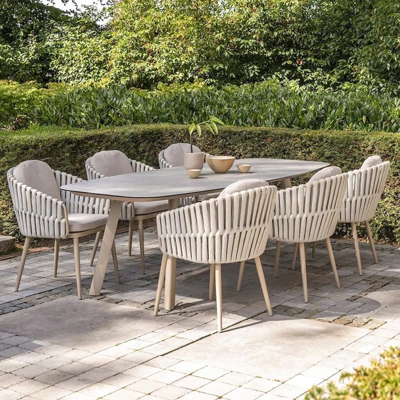 Tables et chaises d'extérieur, mobilier haut de gamme pour cour, résistant à l'eau, protection solai