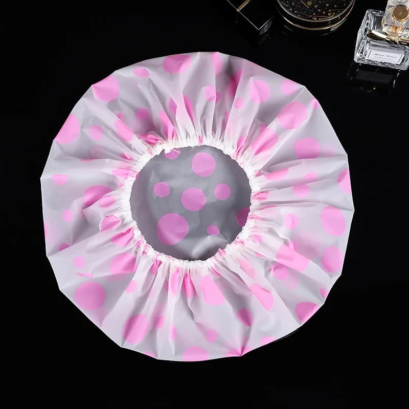 Bonnet de séchage des cheveux, serviette en microcarence, bain rond, absorbant l'eau, chapeau de dou