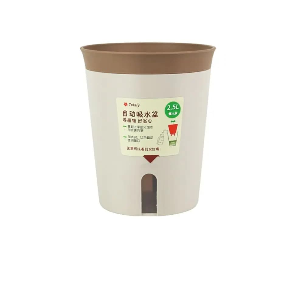 Pot de fleur hydroponique paresseux, pot de fleurs absorbant l'eau, pot de plante succulente, jardin