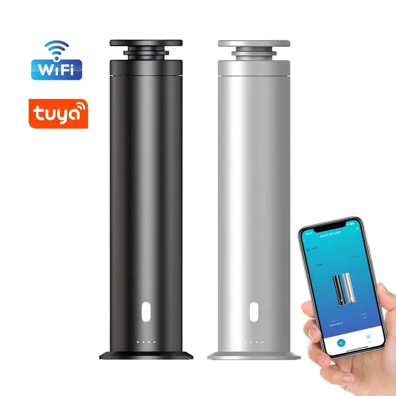 Diffuseurs d'huiles essentielles et d'arômes sans eau, Machine d'aromathérapie intelligente, applica