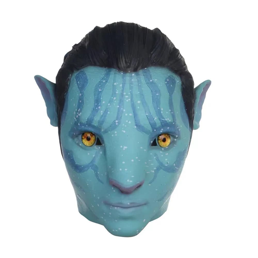 Masque Cosplay du Film Avatar 2 en Latex Costume d'Alien le Chemin de l'Eau pour ixd'Halloween pour 