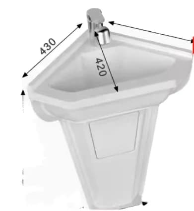 Lavabo RV blanc OEM en acrylique pour caravane, possibilité de choisir le robinet du lavabo de la re