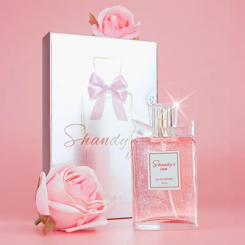 Parfum pour femme Rose, longue tenue, frais, Eau de Parfum 50ml, élégant, floral, pour un usage quot