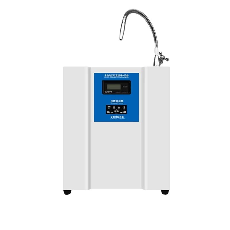 Machine à eau Ultra Pure de laboratoire, rendement de travail, système de Purification de l'eau 20L/