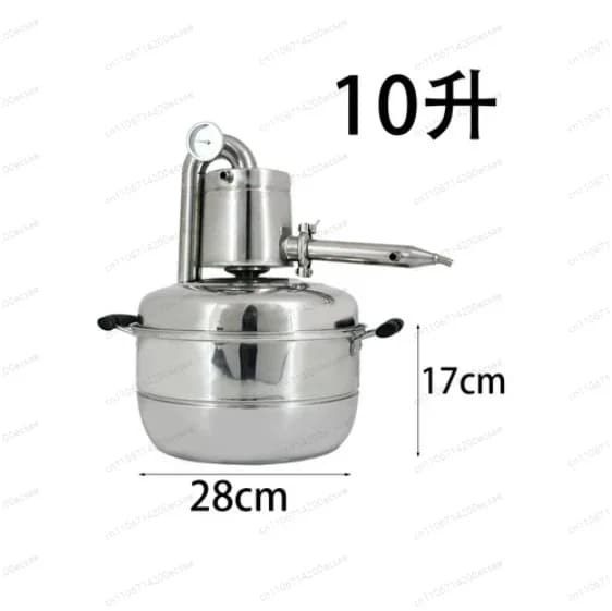 Équipement de distillation d'eau de 10 litres, Appareil de distillation, Purificateur d'eau
