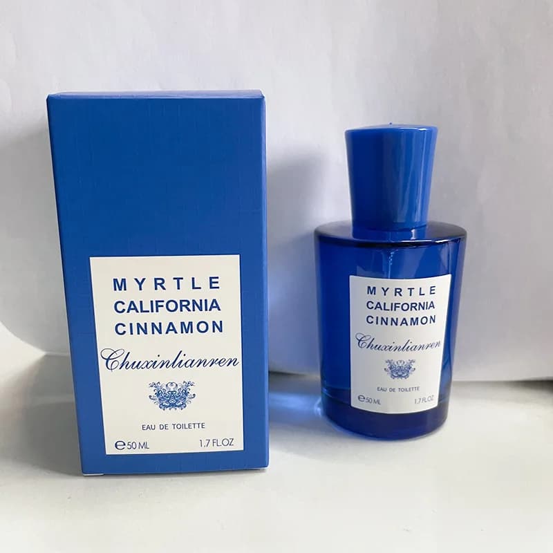 Parfum bleu de luxe parfum neutre méditerranéen Spray bois naturel frais fruité longue durée Couple 
