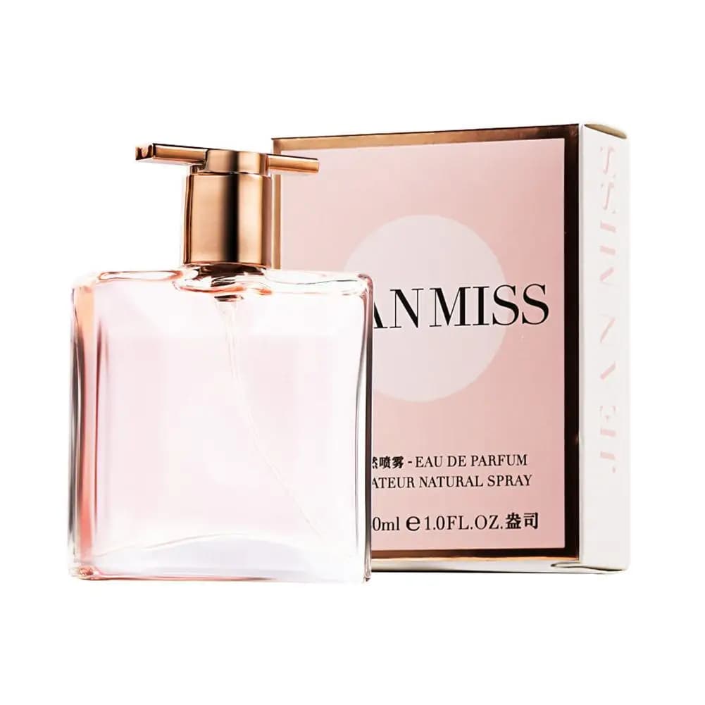 Parfum floral pour femmes 50 ml, eau de parfum, longue tenue, parfum léger et jeune avec bergamote e