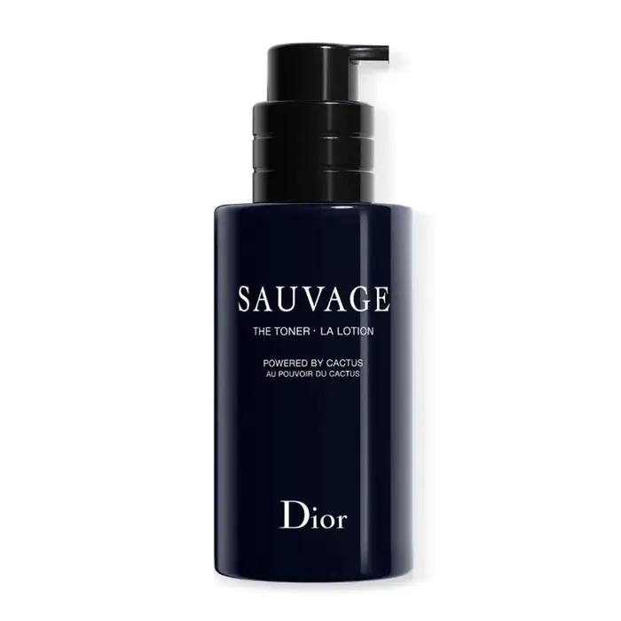 Lotion après-rasage Dior Sauvage Man avec notes de bergamote et d'ambre pour homme occasions spéciales élégance brute confort quotidien