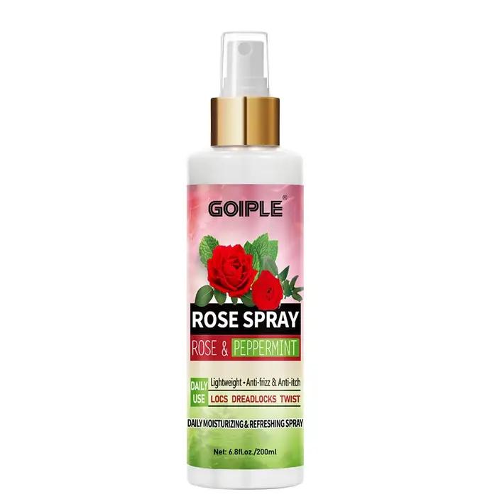 Vaporisateur d'eau de rose, hydratant, nourrissant, apaisant pour le cuir chevelu, revitalisant anti