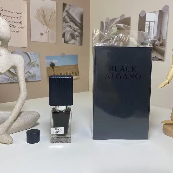Parfum Tabac Noir 30ML Unisexe, Fragrance Boisée, EDP, Parfum Longue Durée, Coffret Cadeau de Luxe,