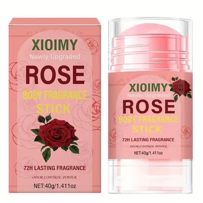 Déodorant parfumé à la rose pour les aisselles, hydratant et nourrissant, élimination des odeurs sèc