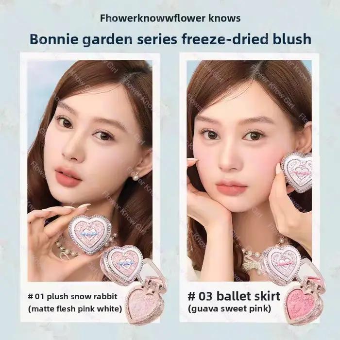 Flower Knows ALL IN ONE Kit de Maquillage 10 pièces Bonny Garden Iris – Coffret Cadeau avec Baume à