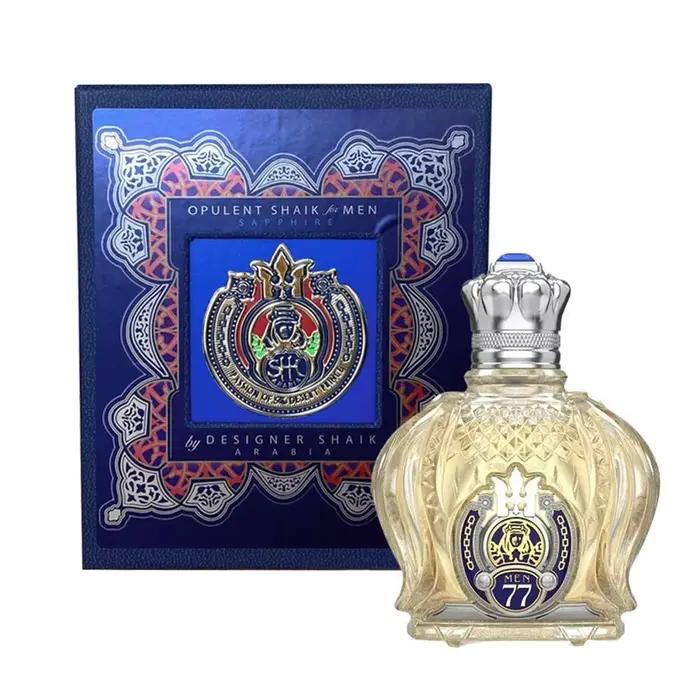 Shaik Opulent Shaik Classic No 77 Eau de Parfum Premium, parfum chaud, épicé, aromatique, aux notes
