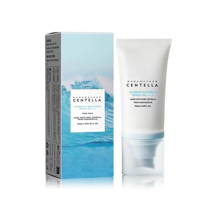 Centella – crème solaire originale pour le visage, 50 +, protection solaire UV, crème blanchissante
