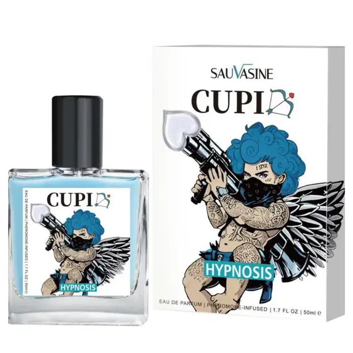 Cologne aux phéromones Cupidon 50 ml pour hommes, parfum longue durée, rehausse l'intimité, attire l