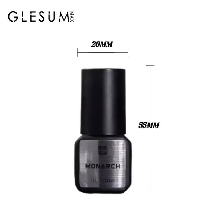 Glesum – colle pour cils de niveau principal, adhésif sec 0.8s, résistant à l'huile et à l'eau, temp