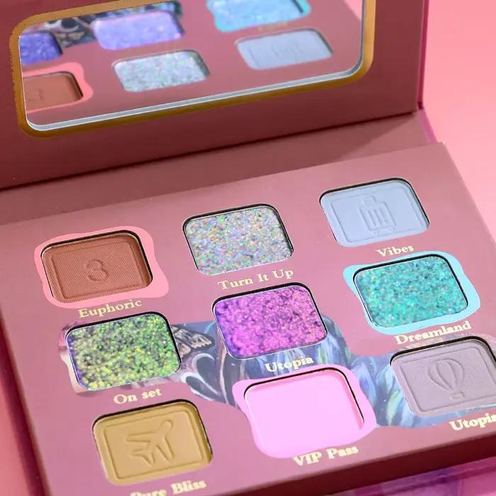 Sheeneffect-Palette de fards à barrage de haute qualité, produits de maquillage professionnels, cosm