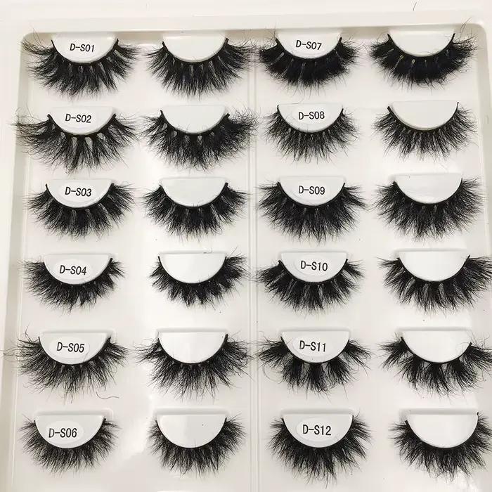 RED SIREN – Faux-cils 3D en vison réutilisables, 100% sans cruauté envers les animaux, doux et natur