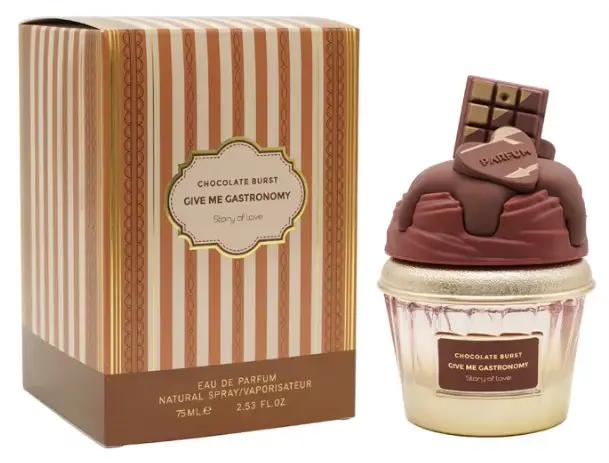 Parfum en spray Arabe de Dubaï, fragrance gourmande pour femme, aux notes de chocolat, biscuit, crèm