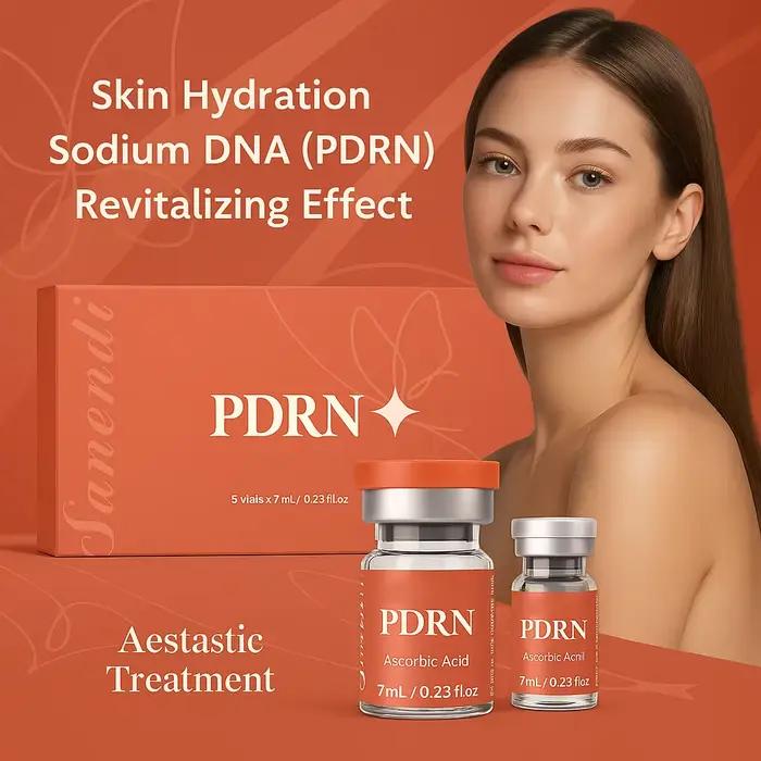 Sanendi PDRN Saumon ADN VITAMINE C Glutathion Peau Sensible Muscle Éclaircissement et anti-âge Utili