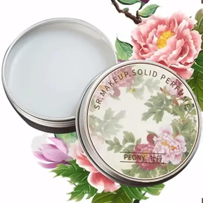 Parfum solide Portable baume solide parfums durables frais et élégants femme solide parfums corps ar
