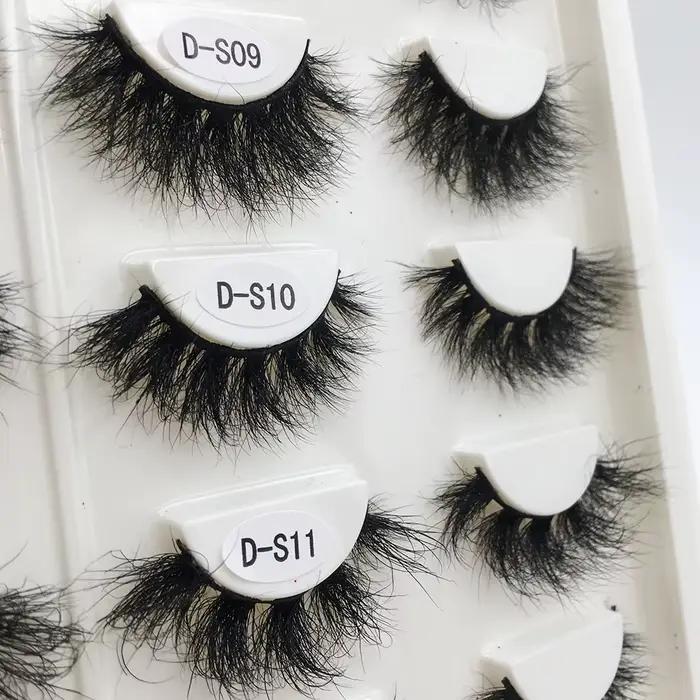 RED SIREN – Faux-cils 3D en vison réutilisables, 100% sans cruauté envers les animaux, doux et natur