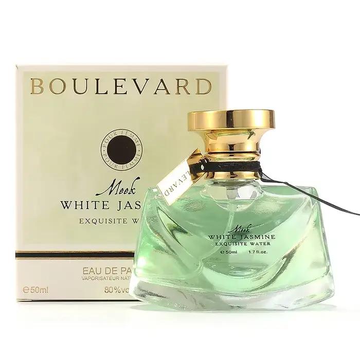 Parfum au jasmin de marque haut de gamme unisexe, parfum léger au jasmin frais naturel et au musc, p