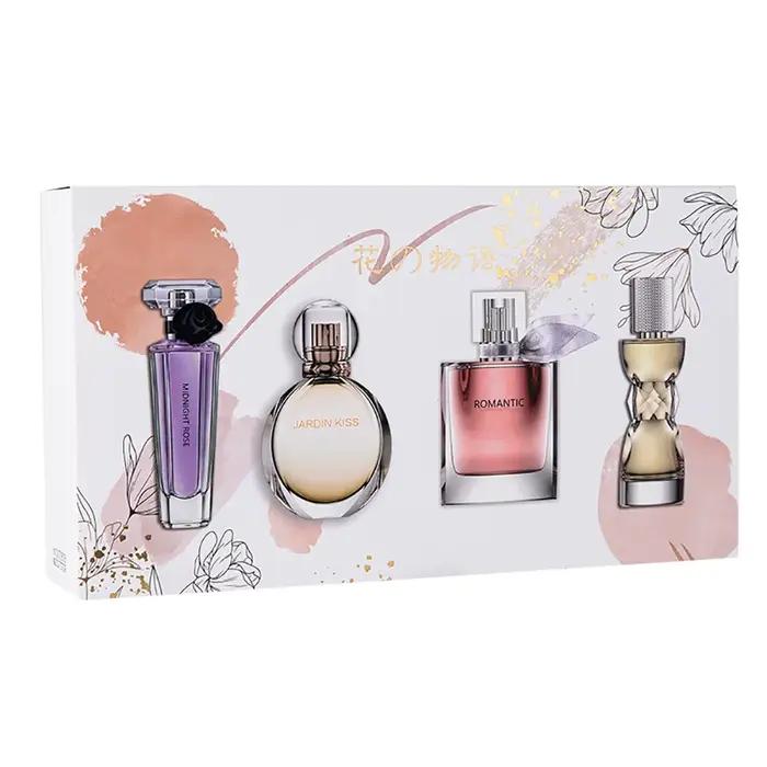 Coffret cadeau de parfum de marque pour femmes, parfum floral durable, parfum de phéromone, breloque
