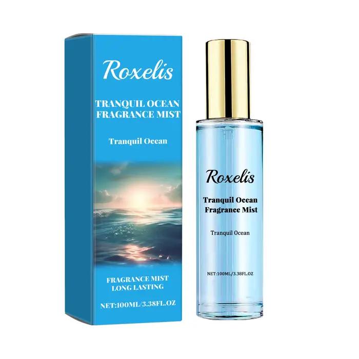 Roxelis 100ml Secret Kiss of Water, parfum pour femme, vaporisateur, design haut de gamme, parfum fr