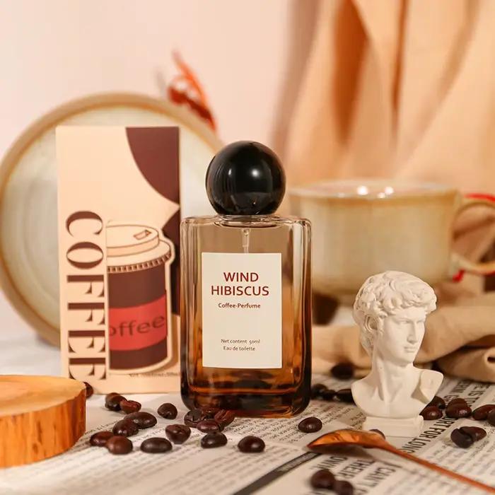 Woody parfum homme frais naturel durable marque charme vitalité confiance chocolat café noix de coco irrésistible