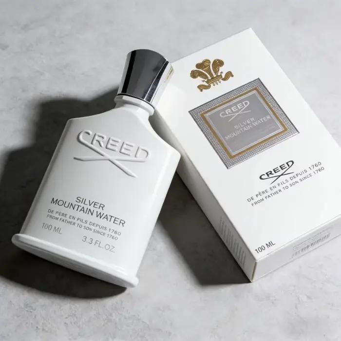 Creed Silver Mountain Water Eau de Parfum 50ml Vaporisateur Top 100ml