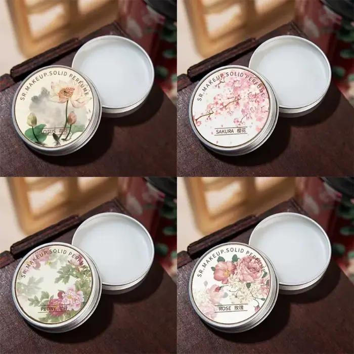 Parfum solide portable