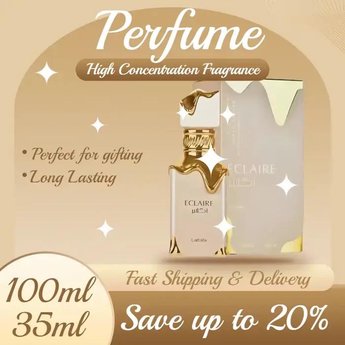 35ML/100ML qualité cadeau arabe dubaï Original Parfum Eclaire Eau