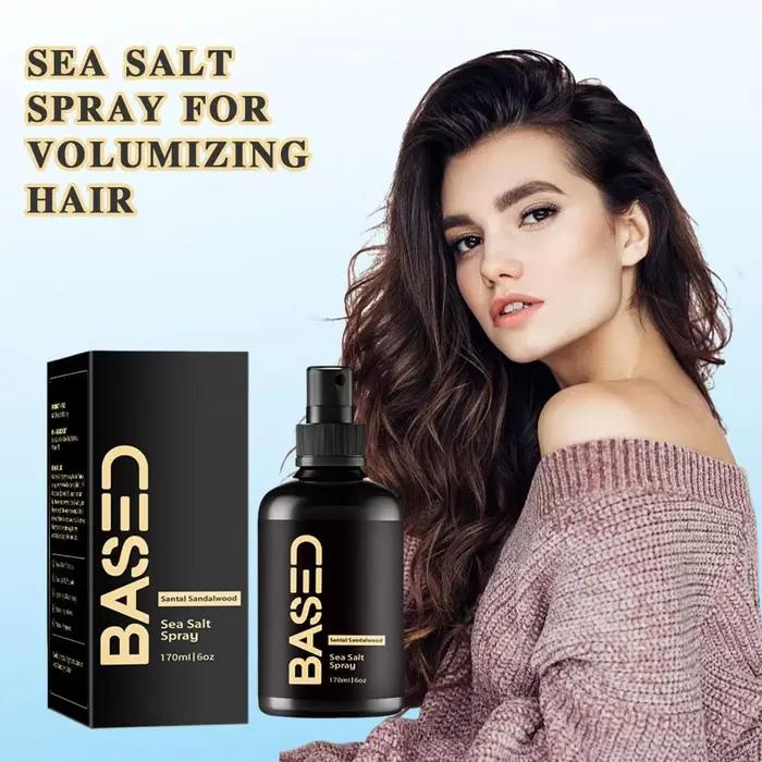 VolAcquiscare-Spray coiffant au sel de mer pour cheveux volumisants