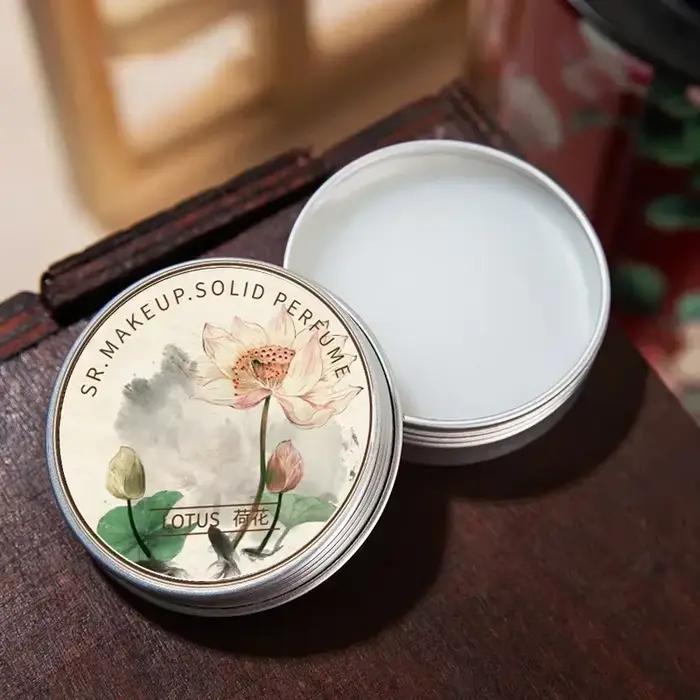 Parfum solide Portable baume