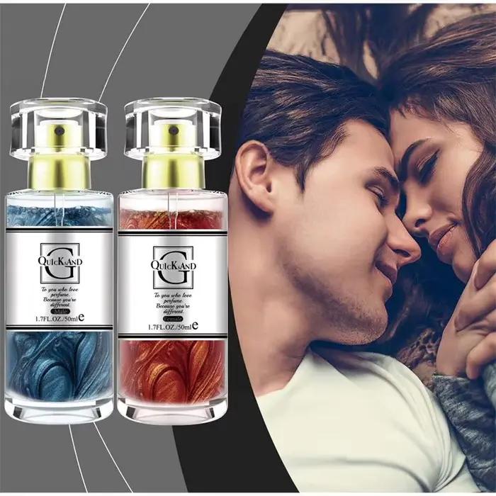 Phéromone séduisant doré parfum irrésistible charmant